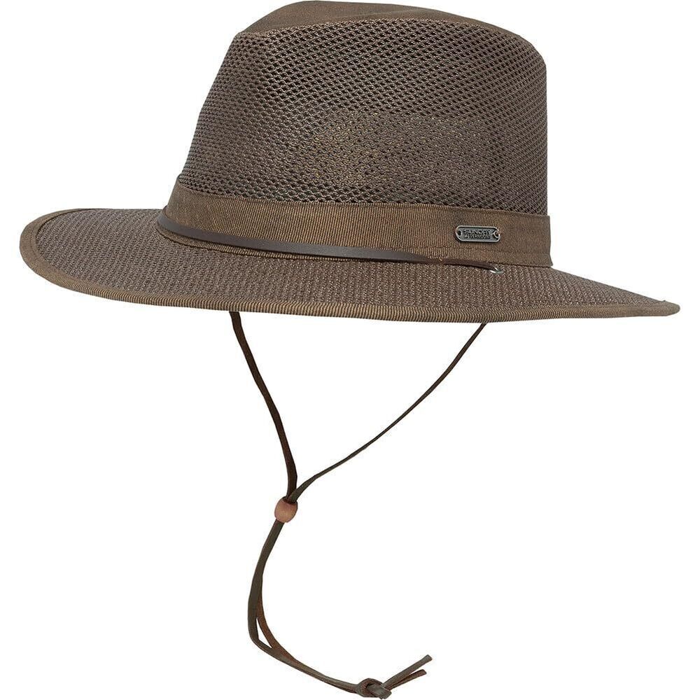 9180 EasyBreezer Hat, Fedora, Tobacco Brown, Medium